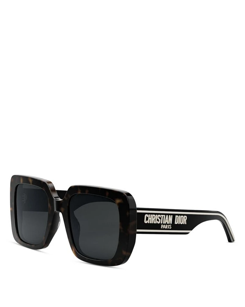 Wildior S3U Geometric Sunglasses, 55mm