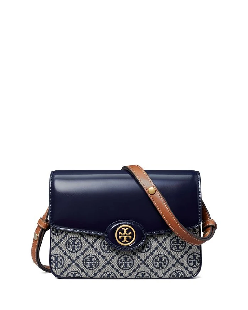 Robinson T Monogram Convertible Shoulder Bag