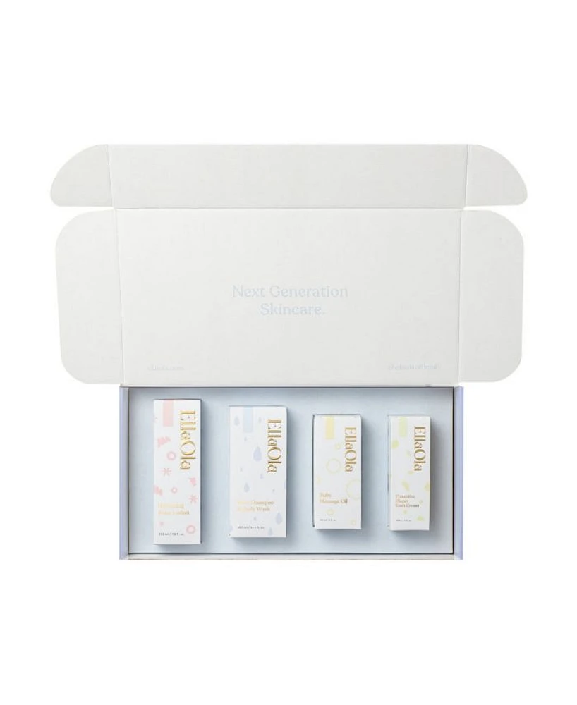 Unisex The Baby's Essential Premium Skincare Gift Set (4 Pieces)