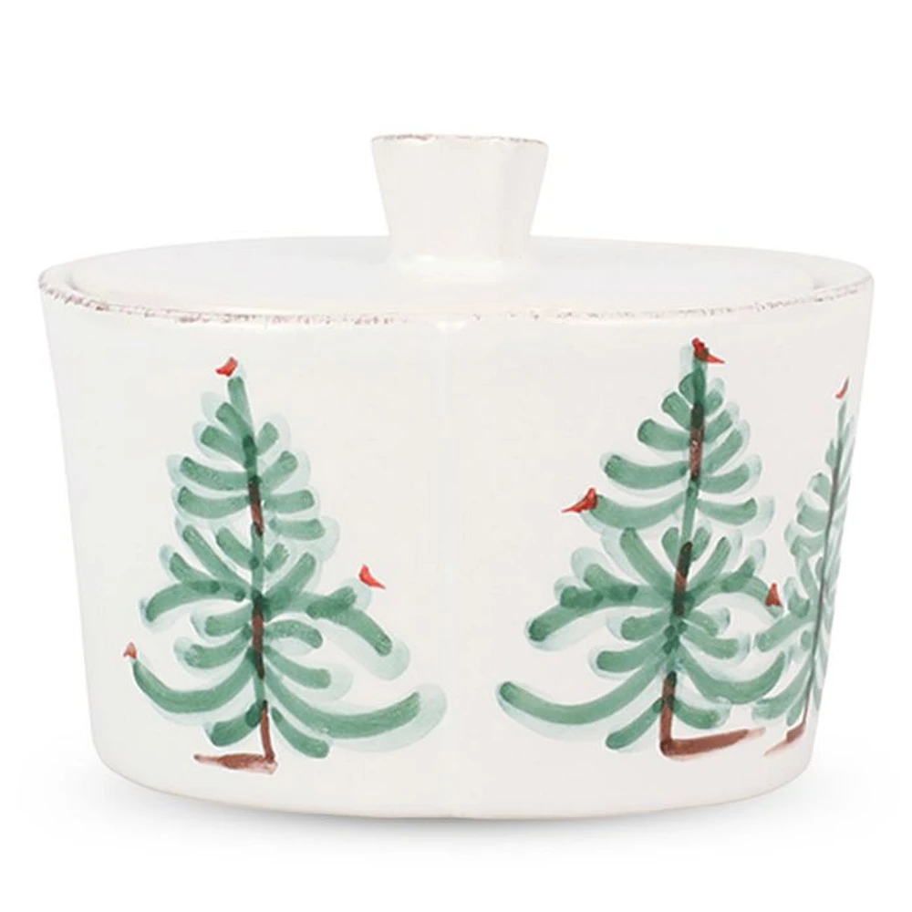 Lastra Holiday Sugar Bowl