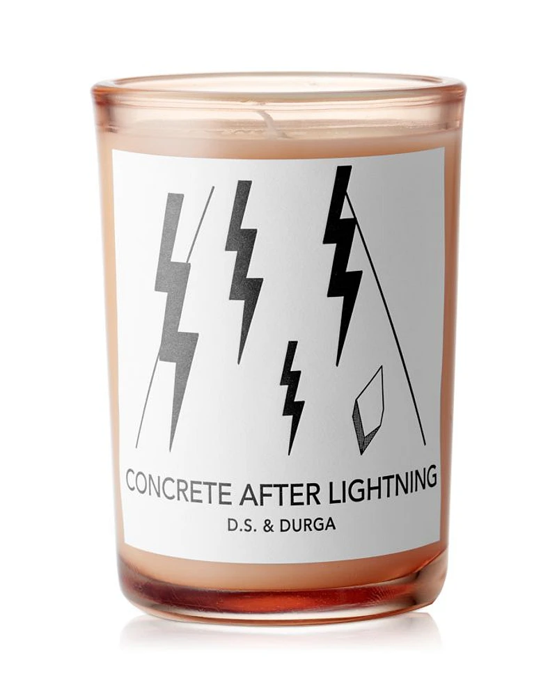 Concrete After Lightning Candle