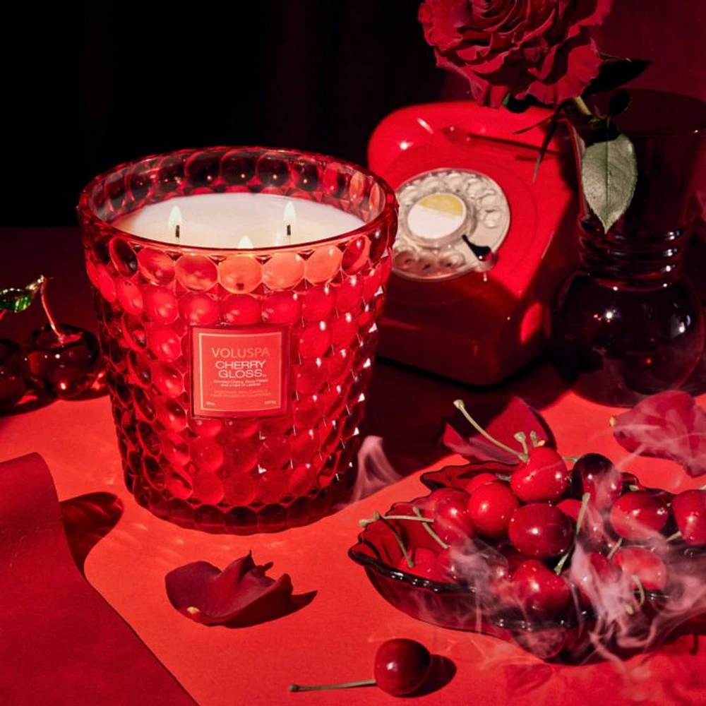Cherry Gloss Candle Collection
