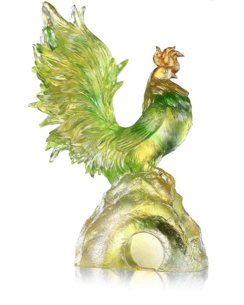 Dance of The Spring Wind Crystal Sculpture