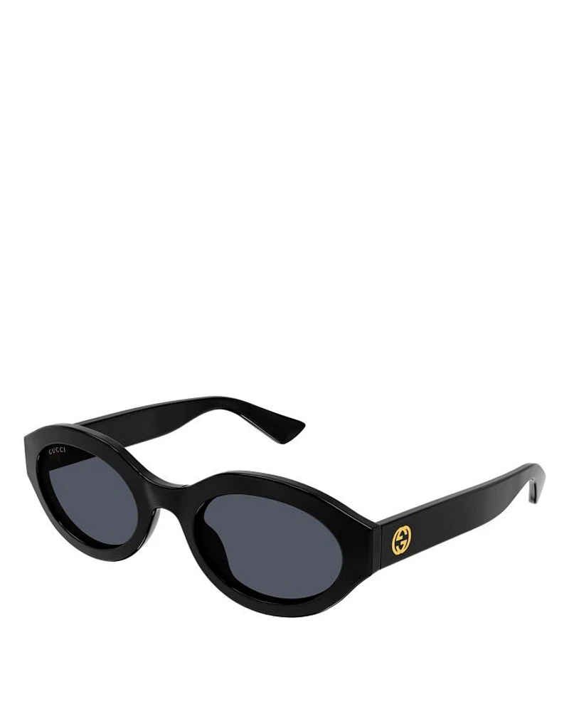 Minimal GG Geometrical Sunglasses, 53mm