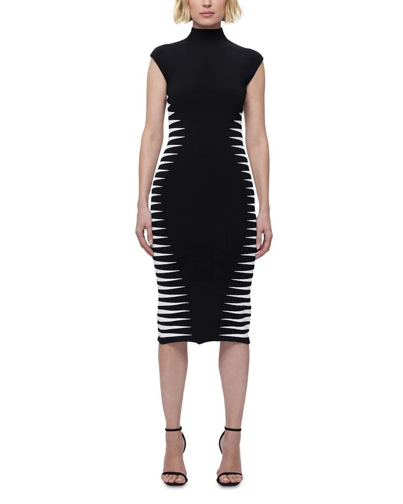 The Claire Cap Sleeve Midi Dress