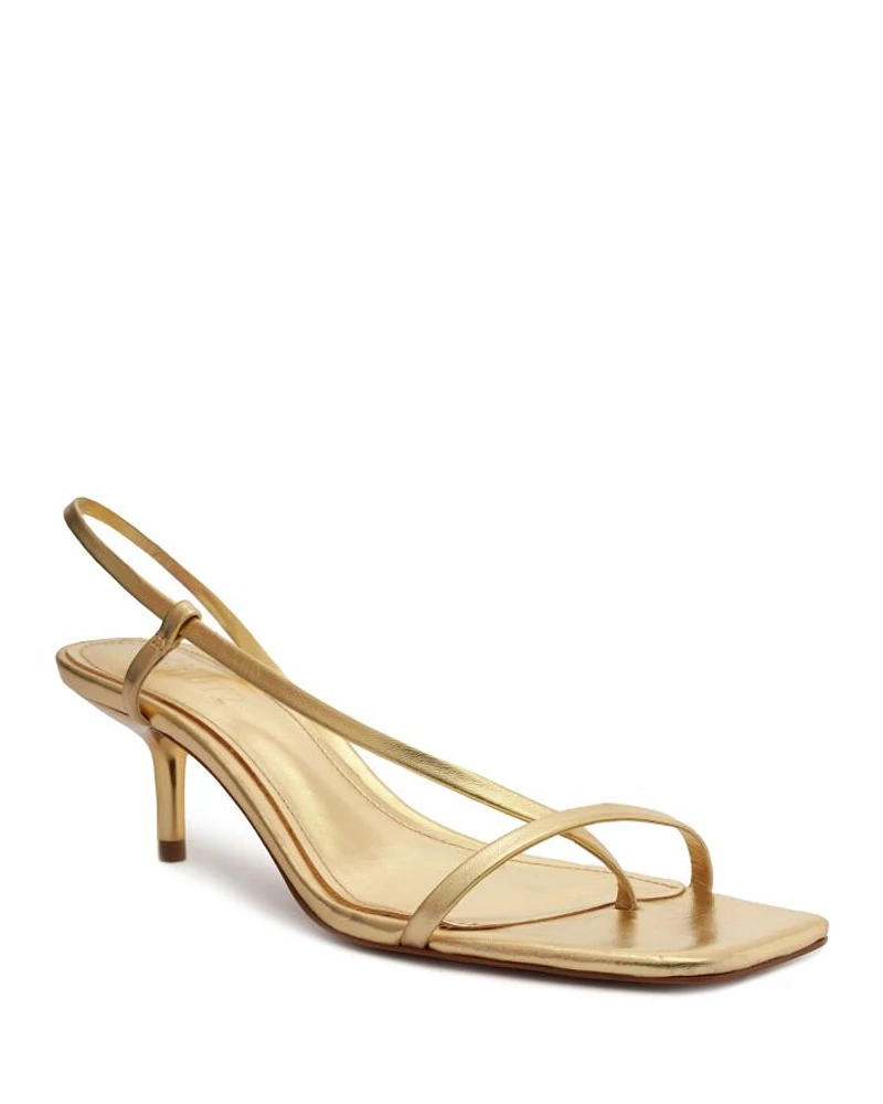 Women's Heloise Square Toe Mid Heel Sandals