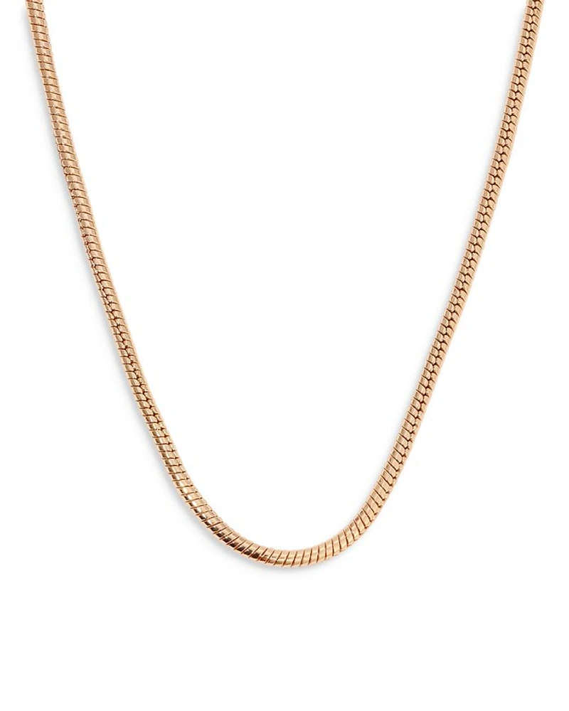 Essential Snake Chain Necklace, 16-18"
