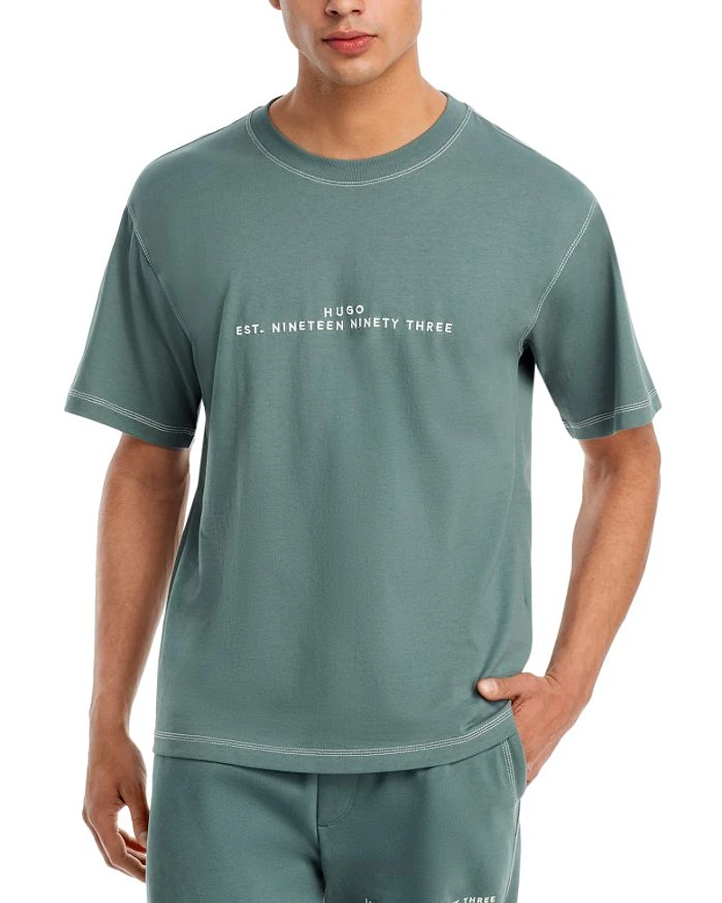 Dribes Short Sleeve Crewneck Logo Tee