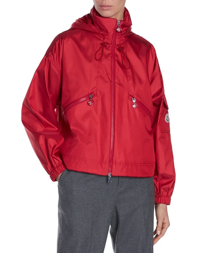 Hemar Concealed Hood Short Parka Jacket