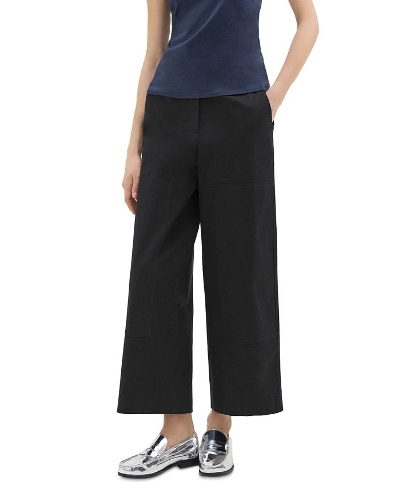 Wide Leg Utility Pants