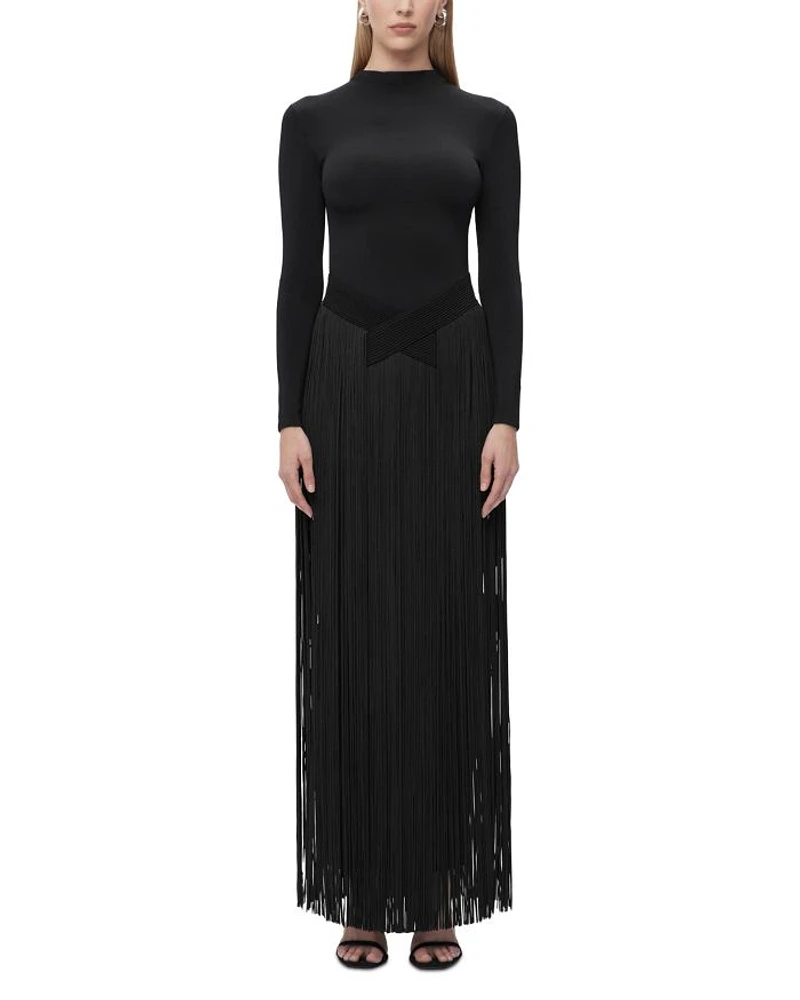 The Sloane Fringe Gown