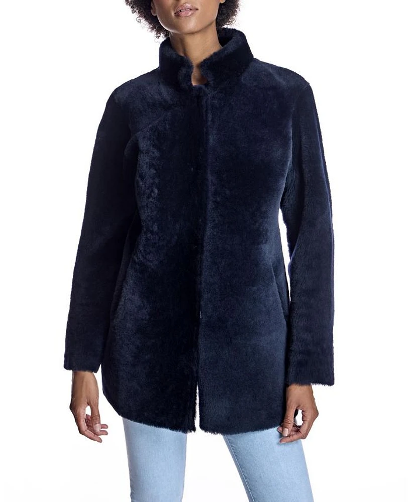 Shearling Jacket Reversible to Leather