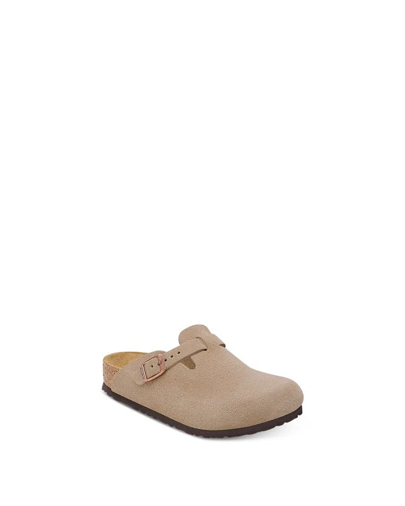 Unisex Boston Kid Suede Leather Clogs - Toddler, Little