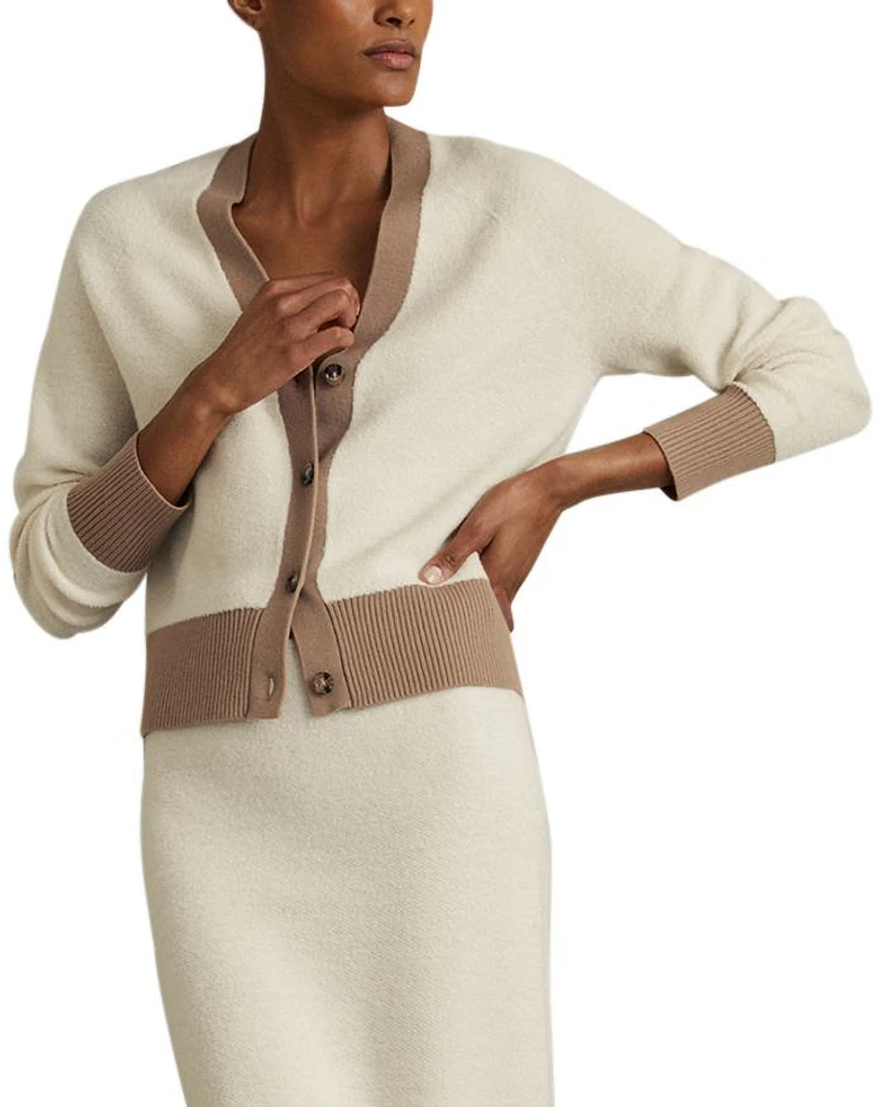 Brie Color Blocked Cardigan