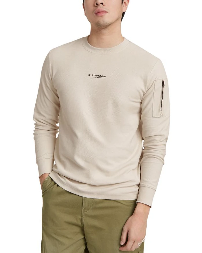 P-3 Tweeter Cotton Sweater Knit Tee