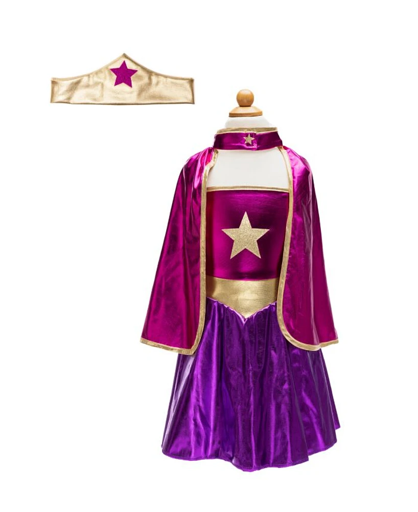 Superhero Star Dress - Ages 5 - 6 Years