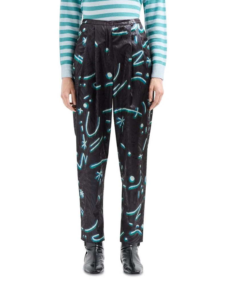 Starry Sky Printed Pants