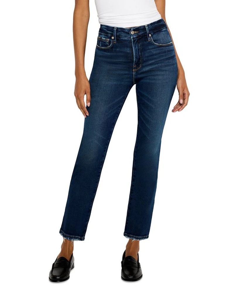 Soft Touch Straight Leg Jeans Indigo