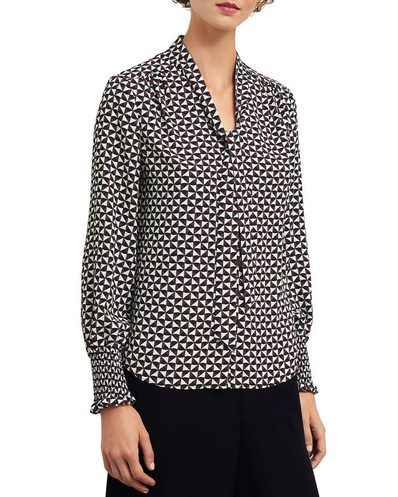 Somerton Tie Neck Blouse