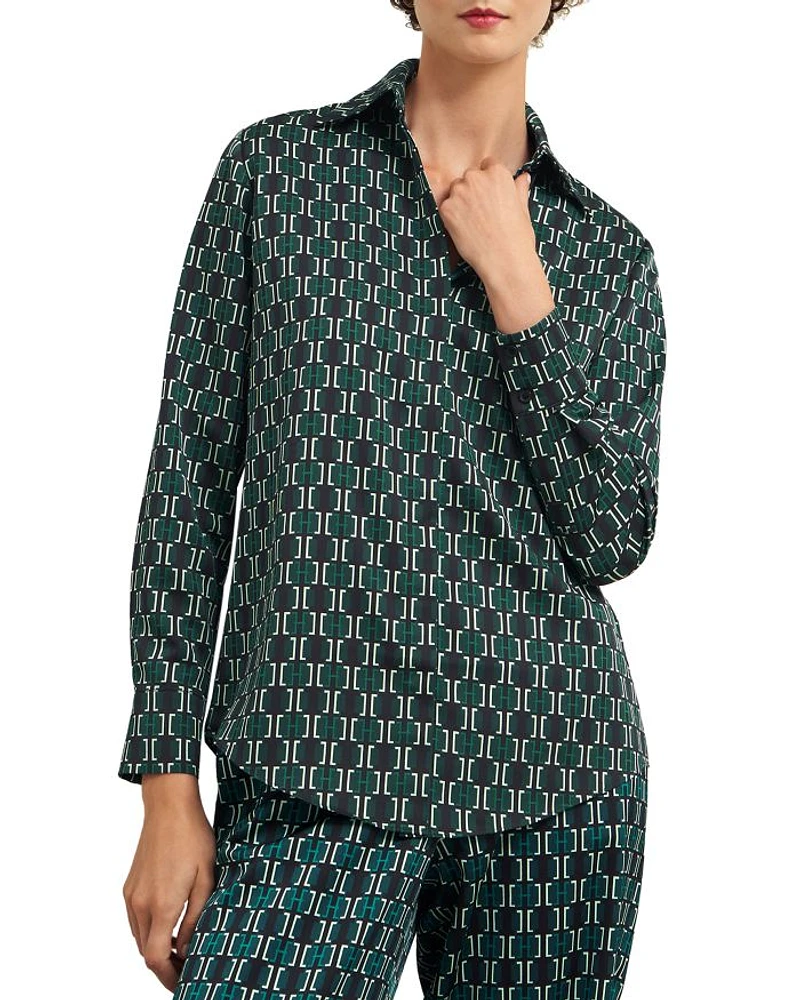 Finwell Satin Blouse