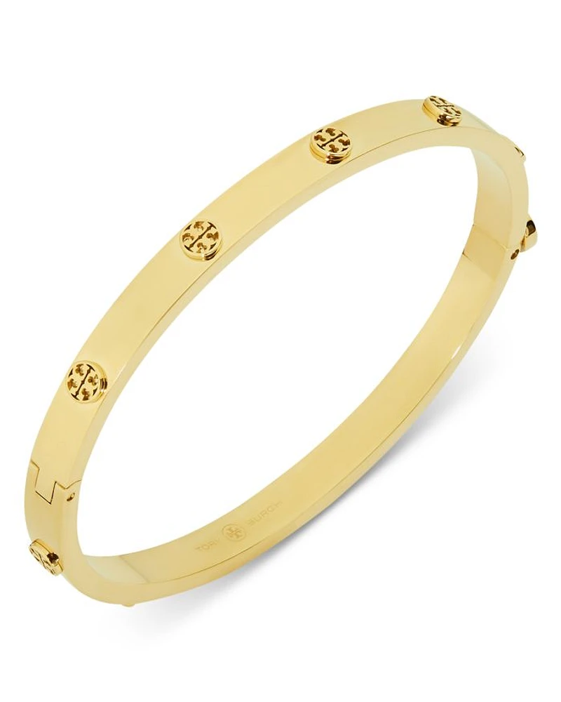 Miller Logo Studded Bangle Bracelet