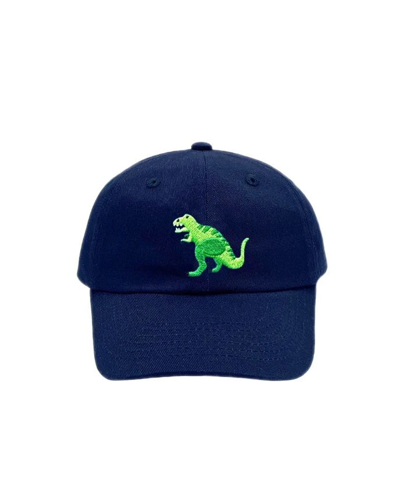 Boys' T-Rex Baseball Hat in Navy - Little Kid
