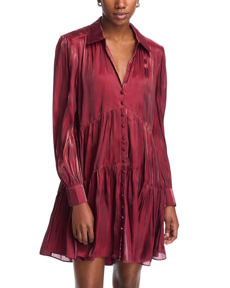 Lilly Tiered Shirt Dress