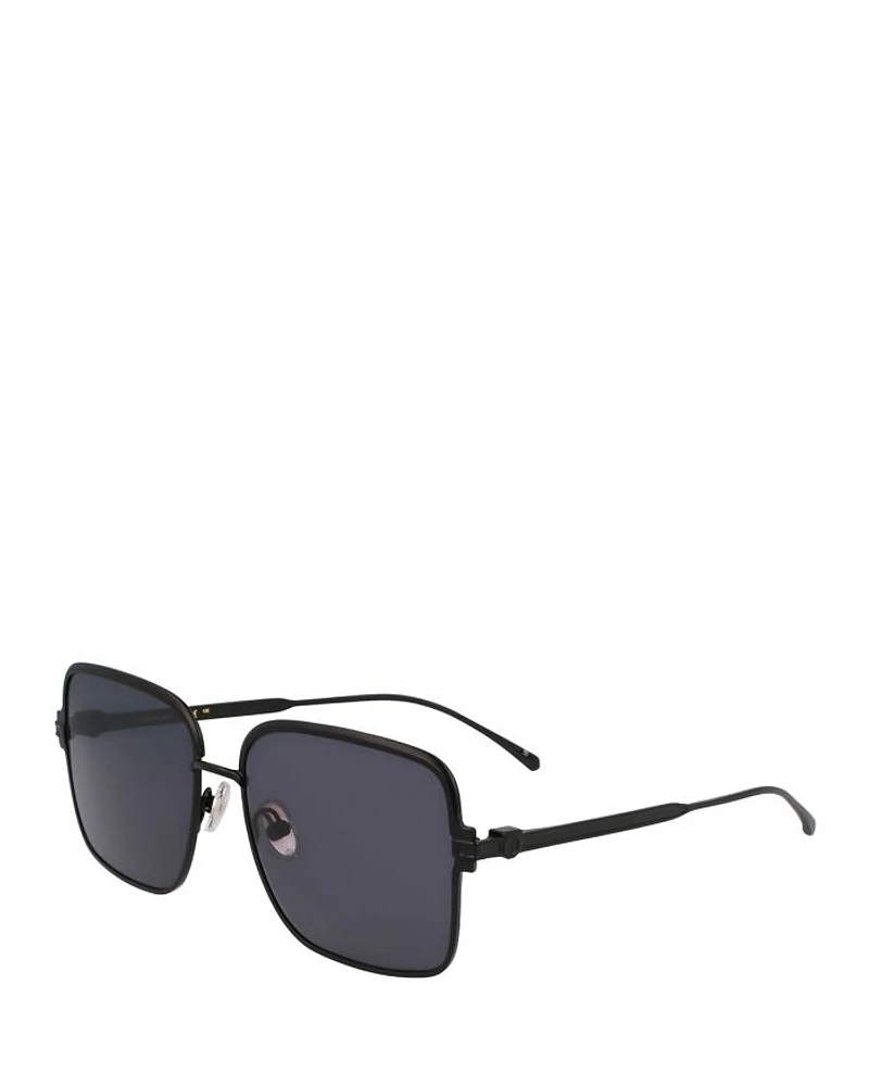 Gancini Square Sunglasses, 57mm