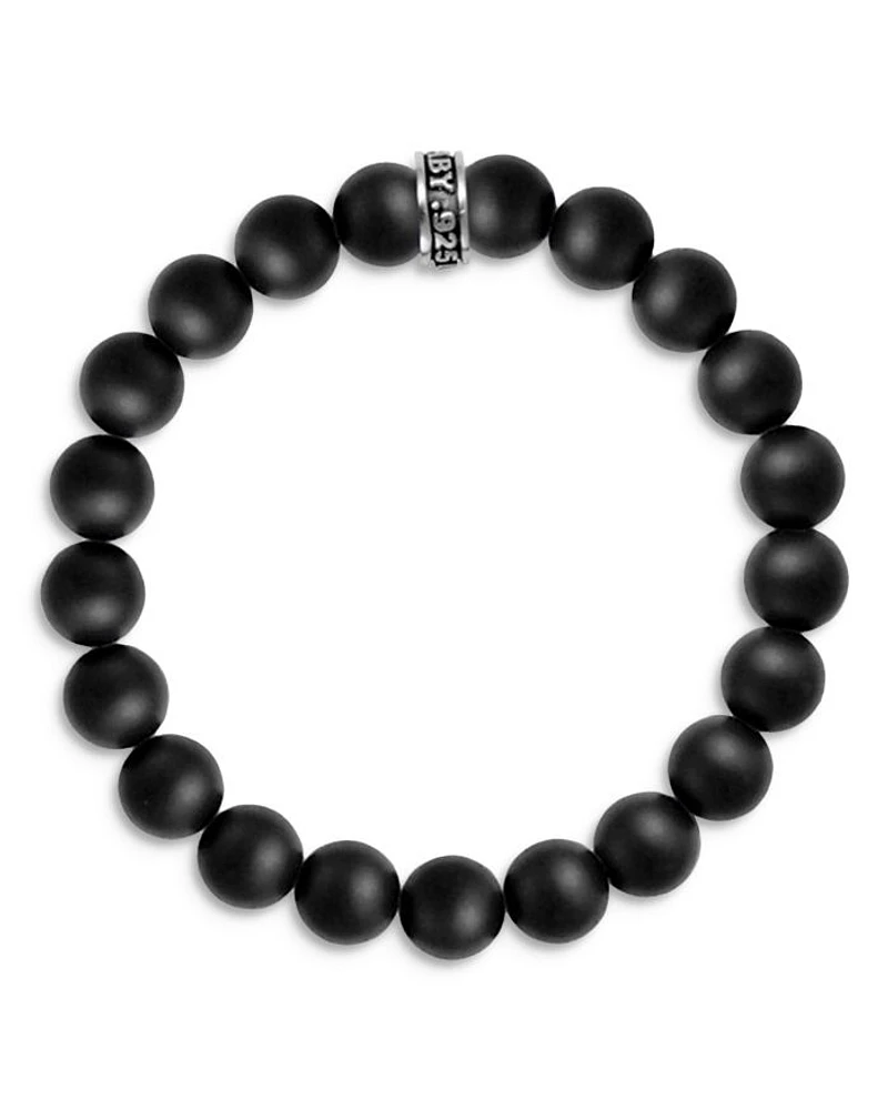 Black Onyx Beaded Bracelet