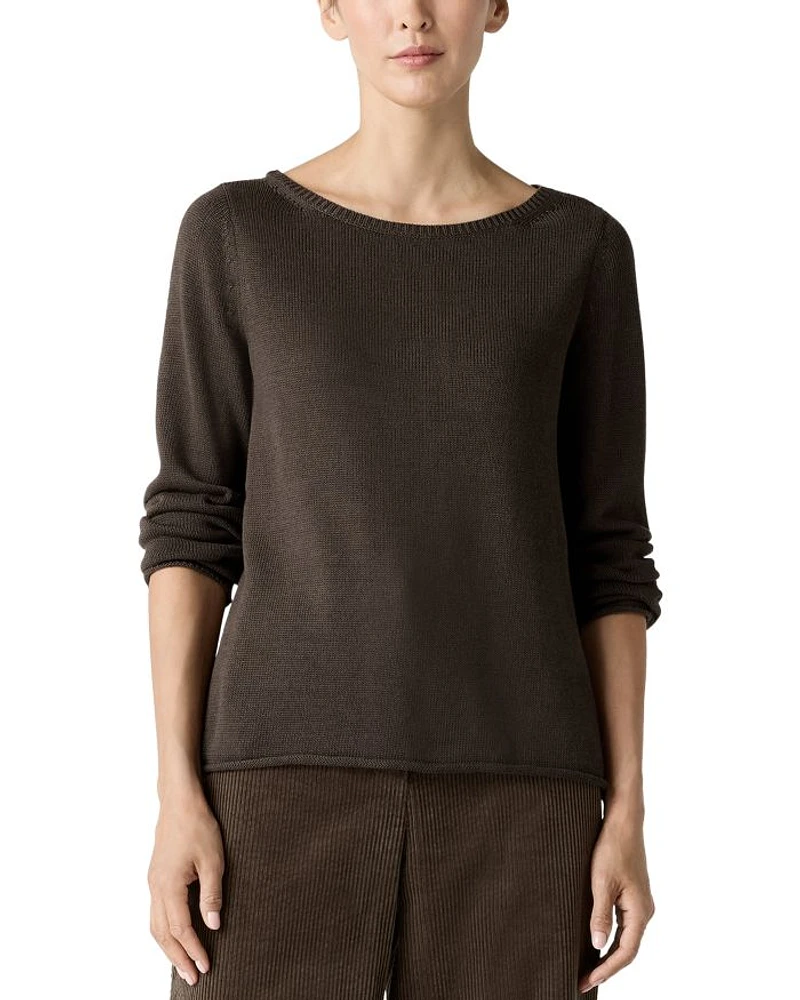 Bateau Neck Sweater