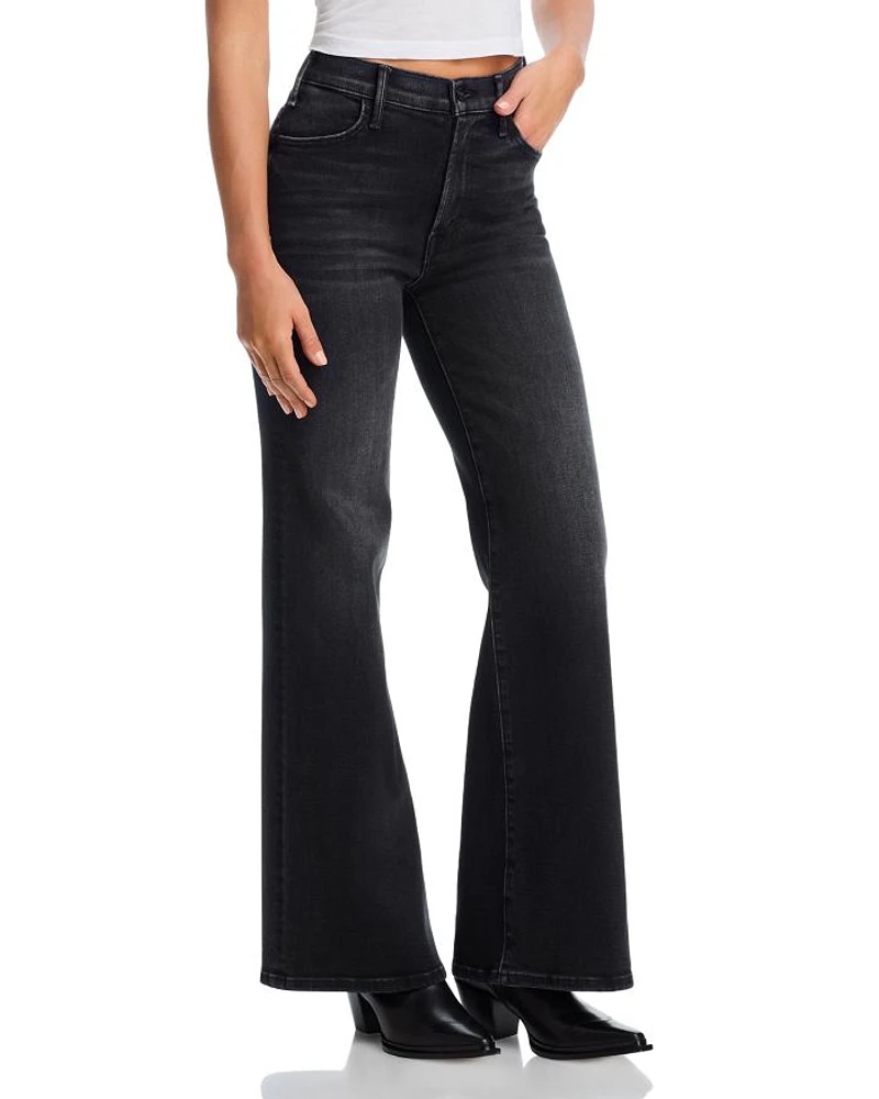 Lil' Hustler Roller Sneak High Rise Jeans Not Today Satan