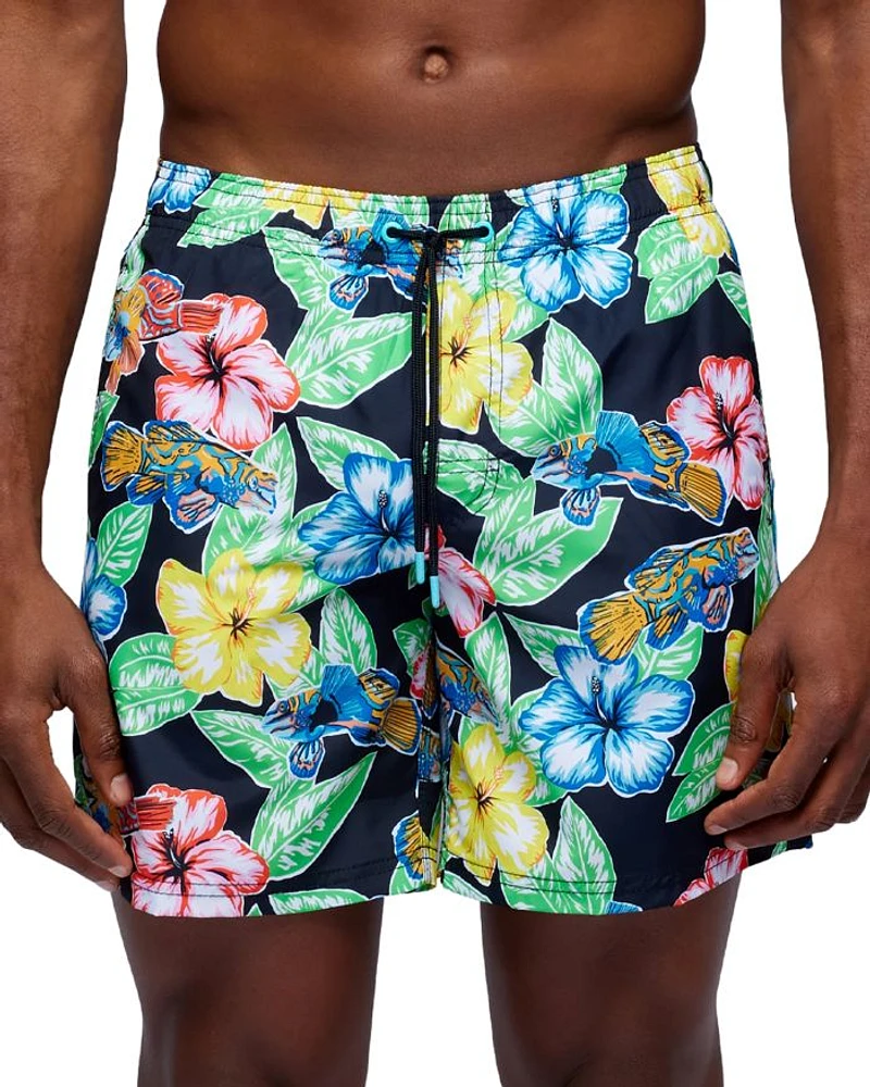7" Floral Boardshorts
