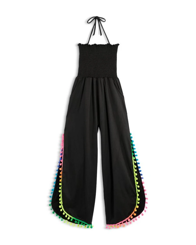Girls' Harriet Halter Sleeveless Jumpsuit