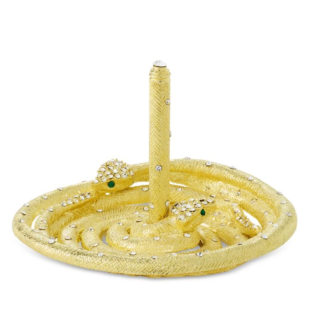 Gold Serpentina Ring Holder