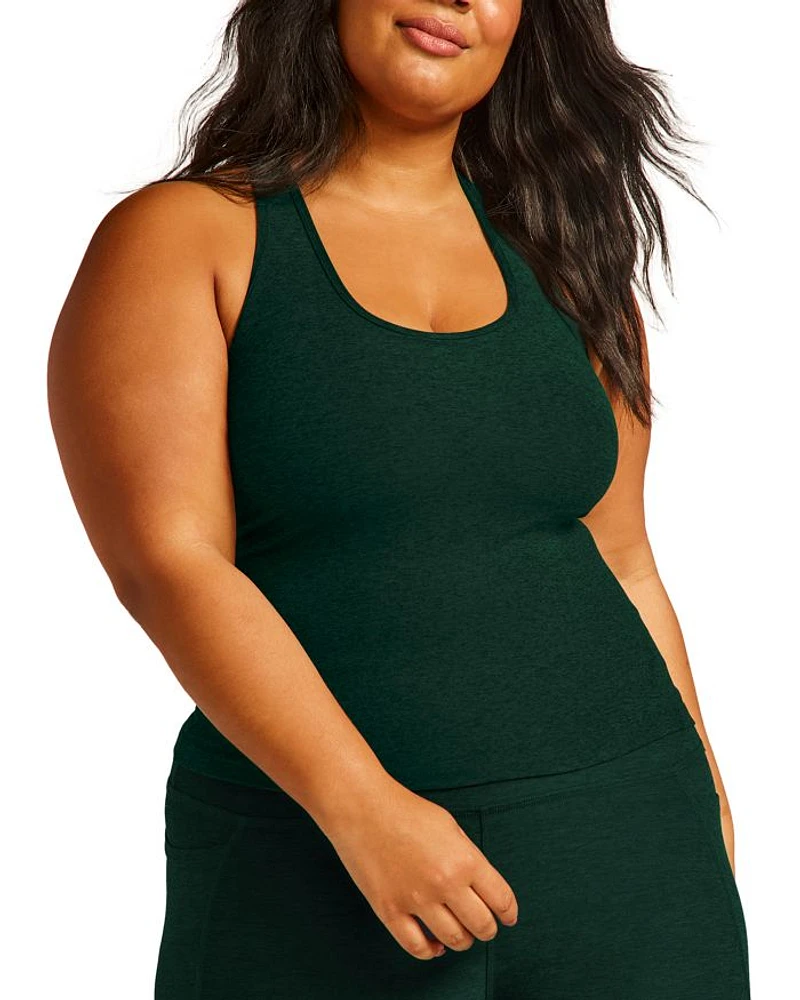 Space Dye Step Up Racerback Tank