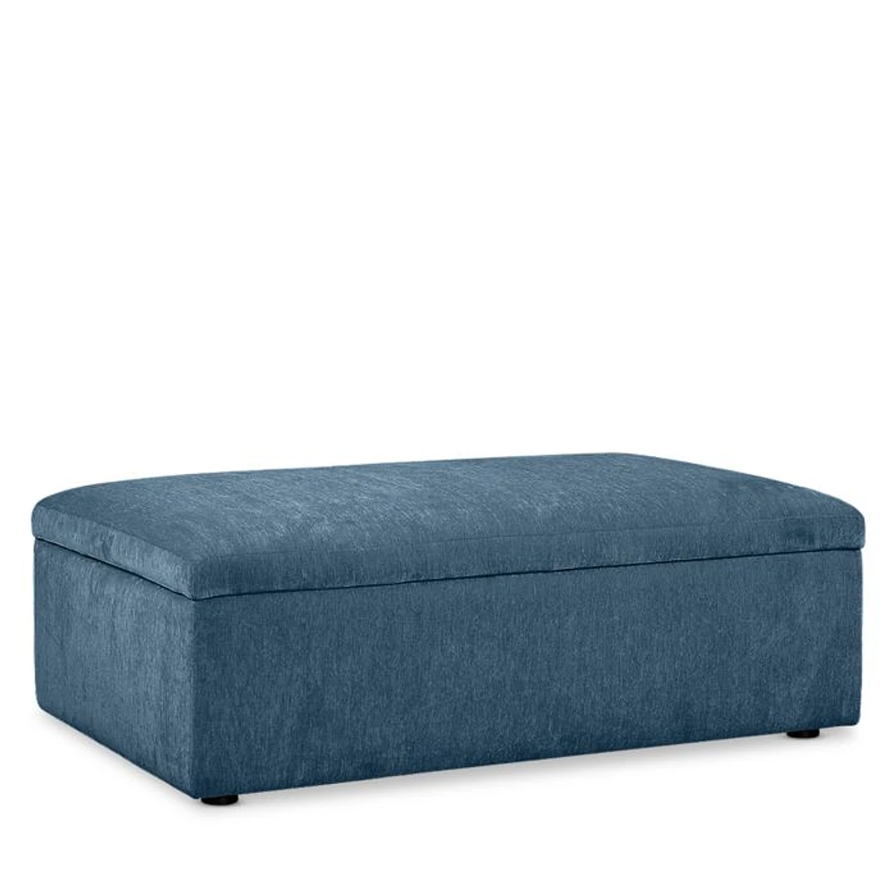 Auburn Rectangle Storage Ottoman - Exclusive