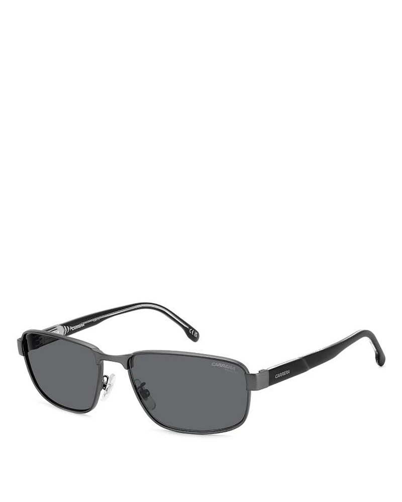 C Flex Rectangle Sunglasses, 56mm