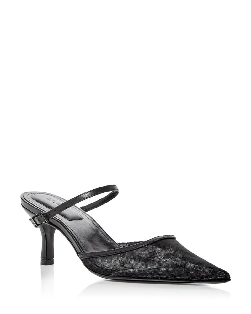 Women's Kieran Mesh Buckle Pumps