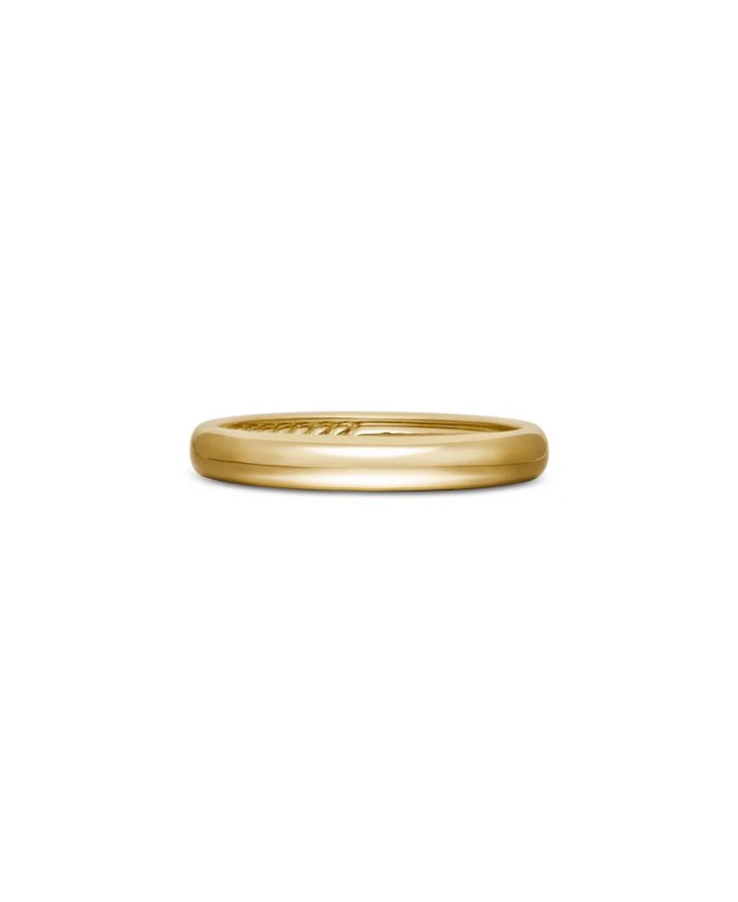 Men's 18K Yellow Gold Classic Band