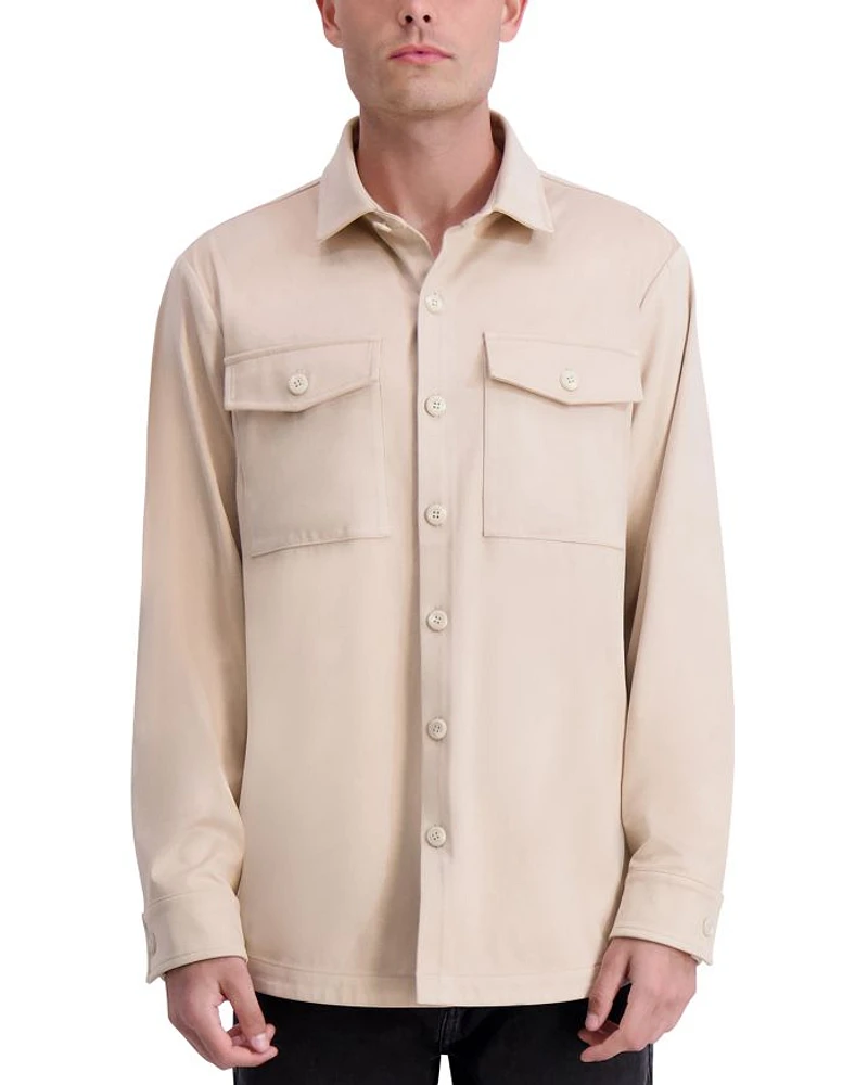Slim Fit Shirt Jacket