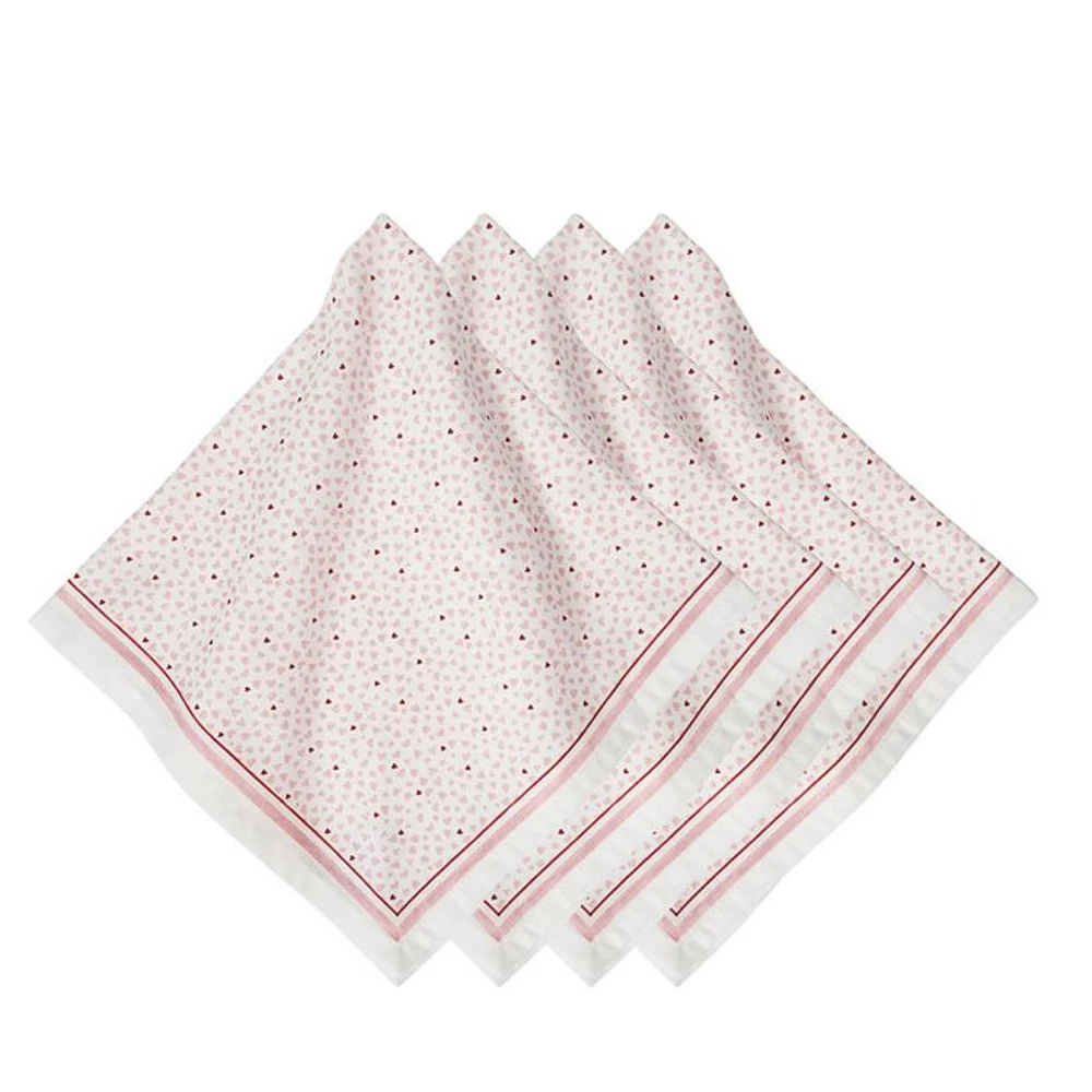 Love You More Napkins, Set of 4