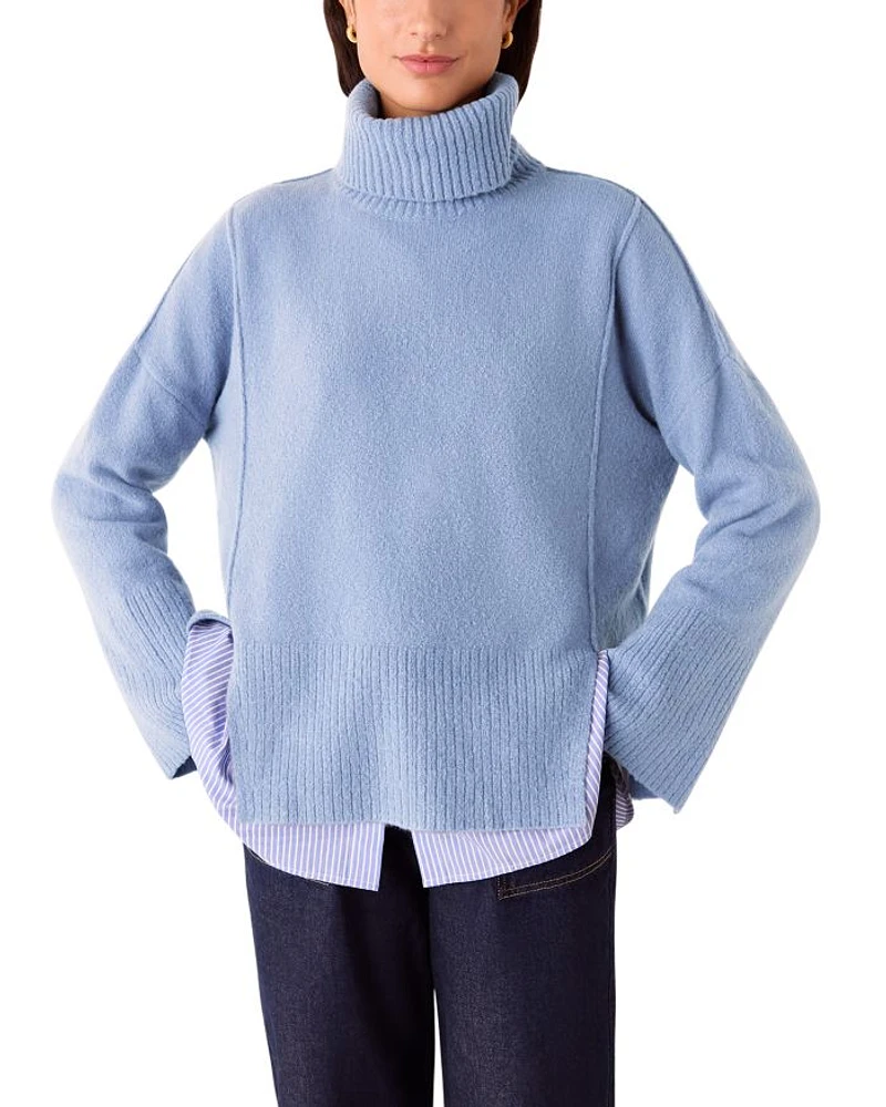 Roll Neck Knit Top