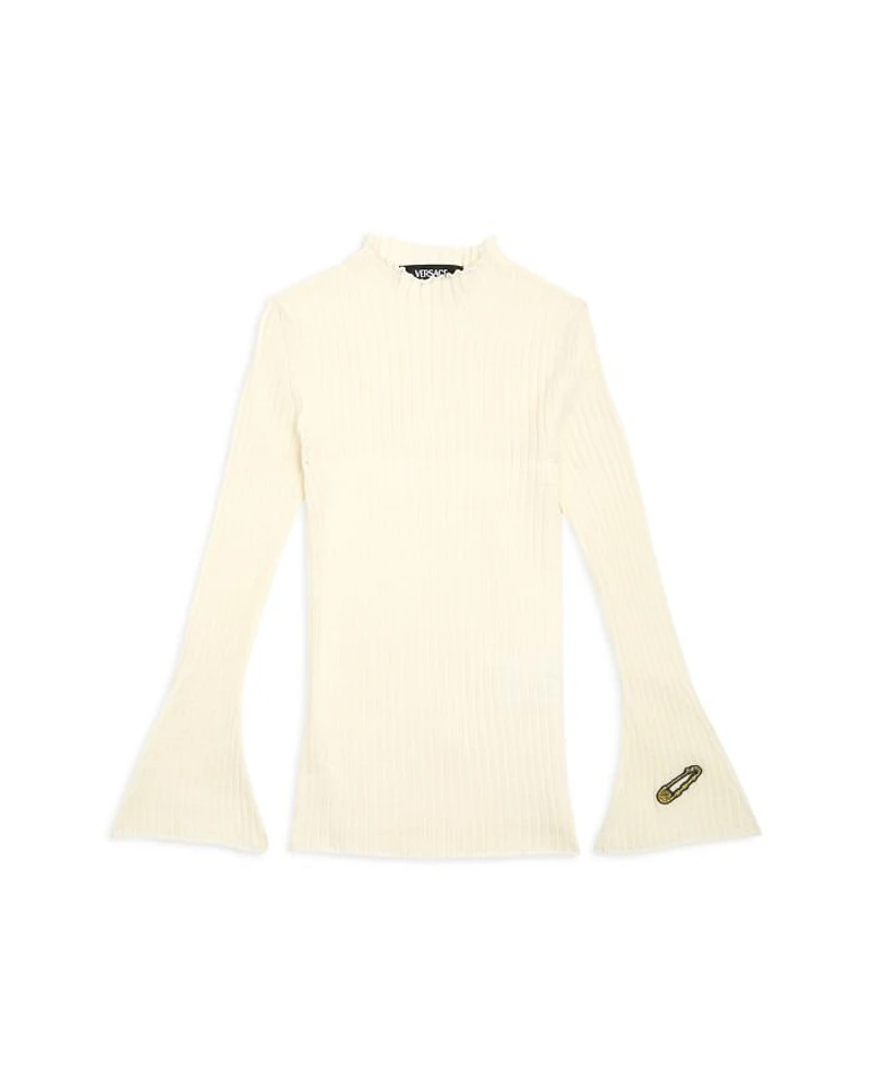 Girls' Ribbed Knit Sweater - Little Kid, Big Kid