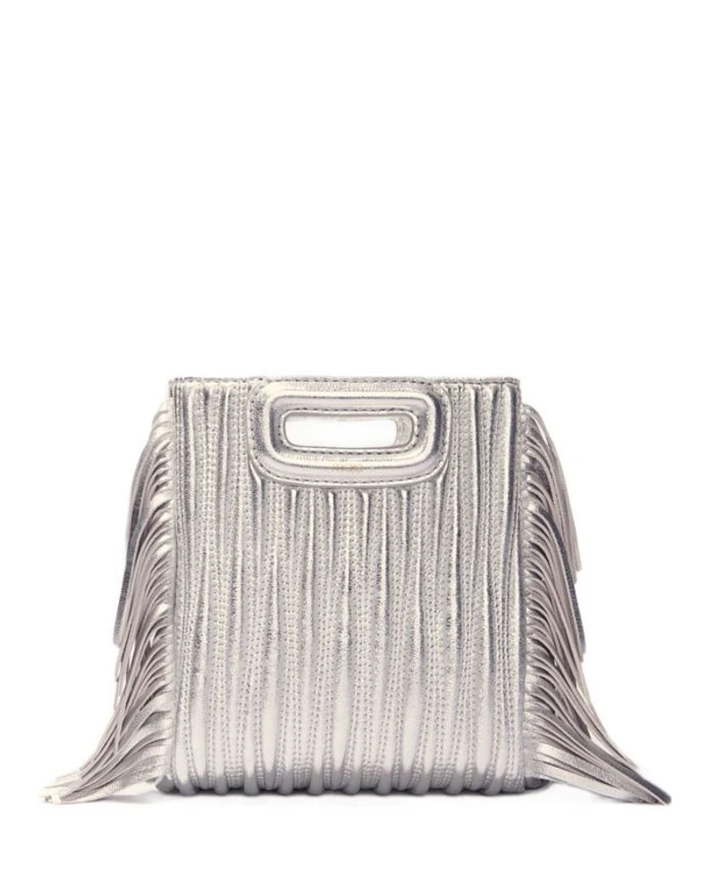 Metallic Quilted Leather M Mini Bag
