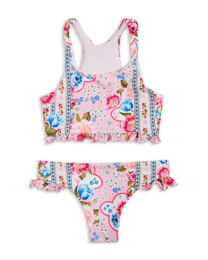 Girls' Aleida Meraki Two Piece Swimsuit - Little Kid, Big Kid