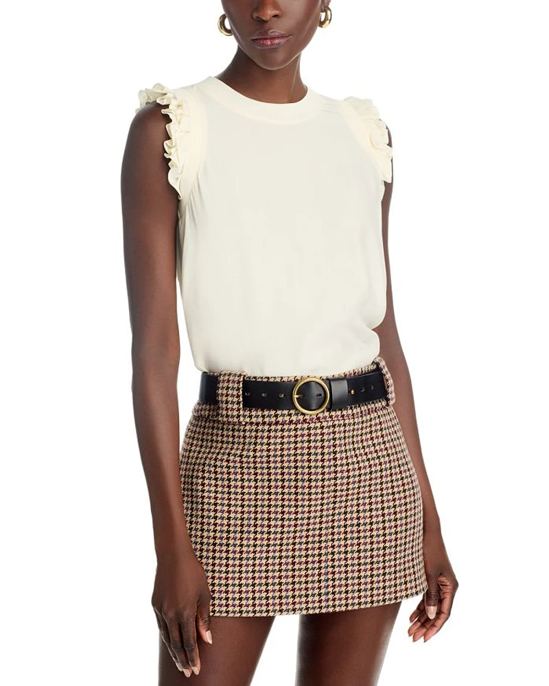 Lenore Silk Ruffled Blouse