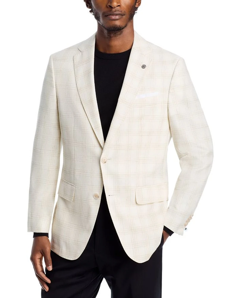 Hutson Plaid Slim Fit Sport Coat