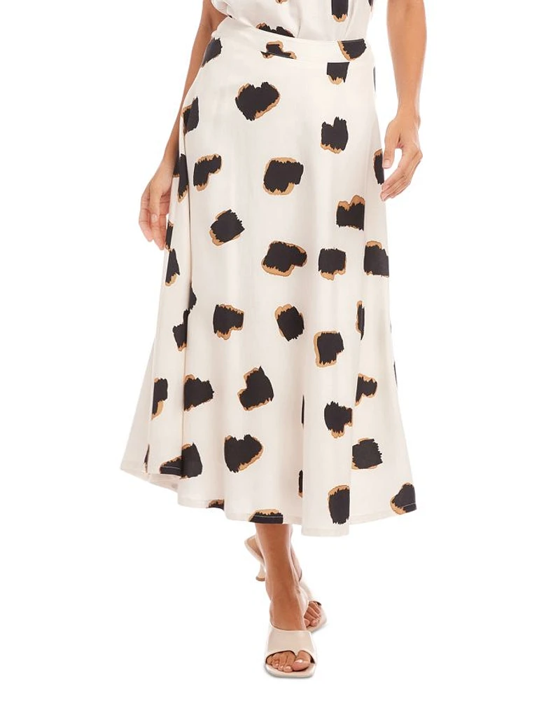 Lexi Printed Midi Skirt