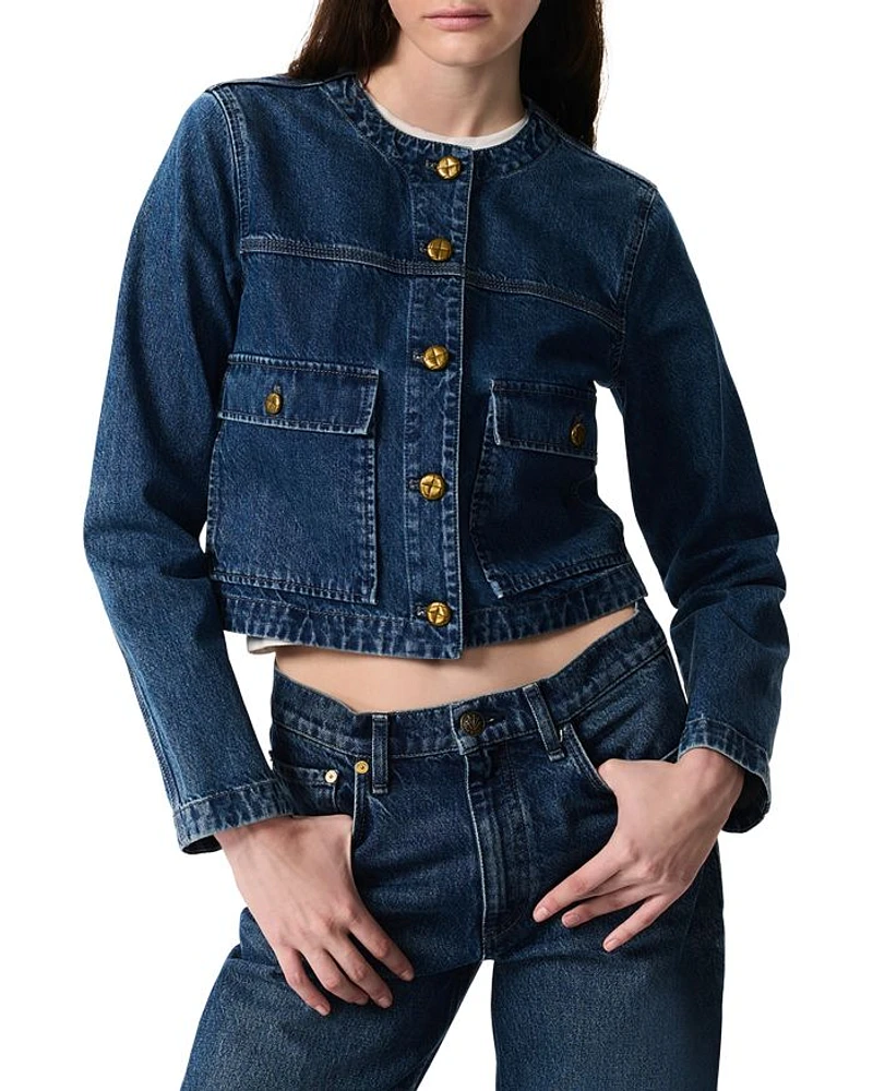 Drew Collarless Jacket