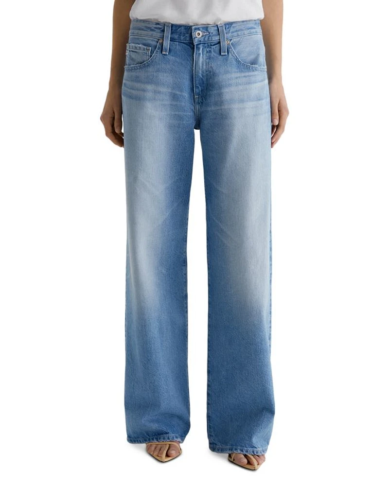 Adria Low Rise Wide Leg Jeans Siren